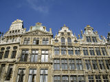 Buildings on La Grand Place  Unesco World Heritage Site  Brussels (Bruxelles)  Belgium  Europe