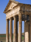 The Capitol  Dougga (Roman Ruins)  Tunisia  North Africa