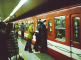 Rush Hour on Shinjuku Subway Station  Tokyo  Japan