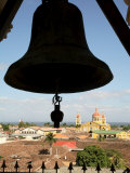 Cathedral from La Merced Belltower  Granada  Nicaragua  Central America