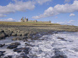 Dunstanburgh Castle and the Coast  Northumbria (Northumberland)  England  UK  Europe