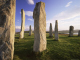 Standing Stones of Callanish  Isle of Lewis  Outer Hebrides  Scotland  United Kingdom  Europe