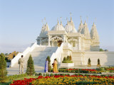 The Shri Swaminarayan Mandir Hindu Temple  Neasden  London  England  UK
