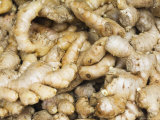 Ginger Root on a Market Stall