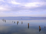 Lake Issyk-Kul at Balikchi  Kyrgyzstan  Central Asia