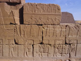 Heiroglyphic Carvings  Bajrawiya  the Pyramids of Meroe  Sudan  Africa
