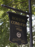 Boston Common  Boston  Massachusetts  USA