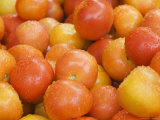 Tomatoes on a Market Stall