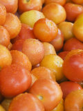 Tomatoes on a Market Stall