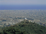 View Over the City  Barcelona  Catalonia (Cataluna) (Catalunya)  Spain  Europe