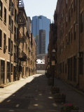 Alleyway  North End  Boston  Massachusetts  USA