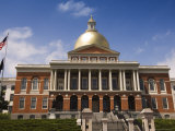 The Massachusetts State House  1798  Designed by Charles Bulfinch  Boston  Massachusetts  USA