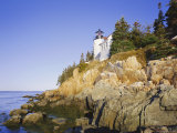 Bass Harbour Lighthouse  Acadia National Park  Maine  New England  USA