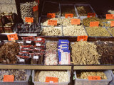 Display of Dried Seafood  Des Voeux Road West  Hong Kong Island  Hong Kong  China  Asia