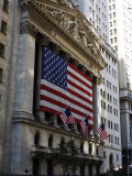 The New York Stock Exchange  Wall Street  Manhattan  New York City  New York  USA