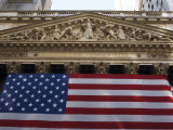 The New York Stock Exchange  Wall Street  Manhattan  New York City  New York  USA