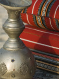 Arabic Cushions and Pot  Dubai  United Arab Emirates  Middle East
