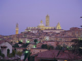 City Skyline  Siena  Tuscany  Italy  Europe