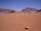 Arid Landscape  Wadi Rum  Jordan  Middle East