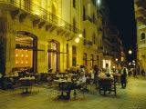 Cafes at Night  Place d'Etoile  Beirut  Lebanon