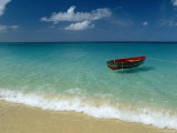 Moored Boat  Grand Anse Beach  Grenada  Caribbean