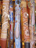 Traditional Hand Painted Colourful Didgeridoos  Australia