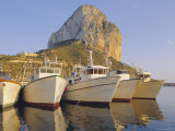 Calpe  Penon De Ifach in Background  Costa Blanca  Valencia  Spain  Europe