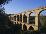 Roman Aquaduct  Tarragona  Costa Dorada  Catalonia  Spain