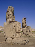 The Colossi of Memnon  Luxor  Egypt  North Africa