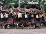Abui Tribal Warrior Dance  Alor Island  Eastern Indonesia  Southeast Asia  Asia