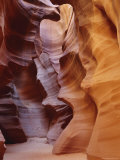 Patterns in Eroded Rocks  Upper Antelope Canyon (Slot Canyon)  Page  Arizona  USA