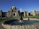 Parliament Building  Victoria  British Columbia (BC)  Canada  North America