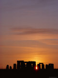 Stonehenge  Salisbury Plain  England  UK