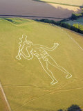Cerne Abbas Giant  Dorset  England  UK