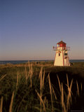 Lighthouse at Cavendish Beach  Prince Edward Island  Canada  North America