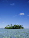 Tropical Desert Island  Rarotonga  Cook Islands  South Pacific  Pacific