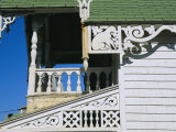 Cottage City  19th C Cottages  Oak Bluffs  Martha's Vineyard  Cape Cod  Massachusetts  USA