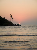 Sunset Over the Arabian Sea  Mobor  Goa  India