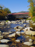 Albany Covered Bridge  Swift River  Kangamagus Highway  New Hampshire  USA