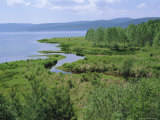 Listvianka  Lake Baikal  Siberia  Russia