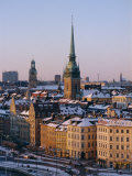 City Skyline  Stockholm  Sweden  Scandinavia  Europe
