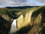 Lower Falls  Grand Canyon  Yellowstone National Park  Wyoming  USA