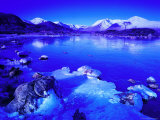 Rannoch Moor in Winter  Highland Region  Scotland  UK  Europe