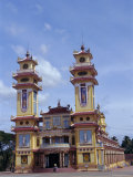 Cao Dai Temple  Synthesis of Three Religions  Confucianism  Vietnam  Indochina