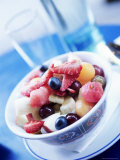 Fresh Fruit Salad in a Bowl