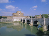 Castel S Angelo (Castel Sant'Angelo)  Ponte S Angelo (Ponte Sant'Angelo)  Lazio  Italy