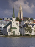 The Tin-Clad Frikirkjan I Reykjavik Church and Hallgrimskirkja  Lake Tjorn  Polar Regions