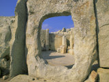 Megallithic Temple Dating from C 3000 BC  Unesco World Heritage Site  Malta