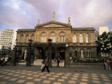 Historical Theater Still in Operation  Downtown  San Jose  Costa Rica  Central America