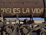 That's Life  Train Graveyard  Uyuni  Bolivia  South America